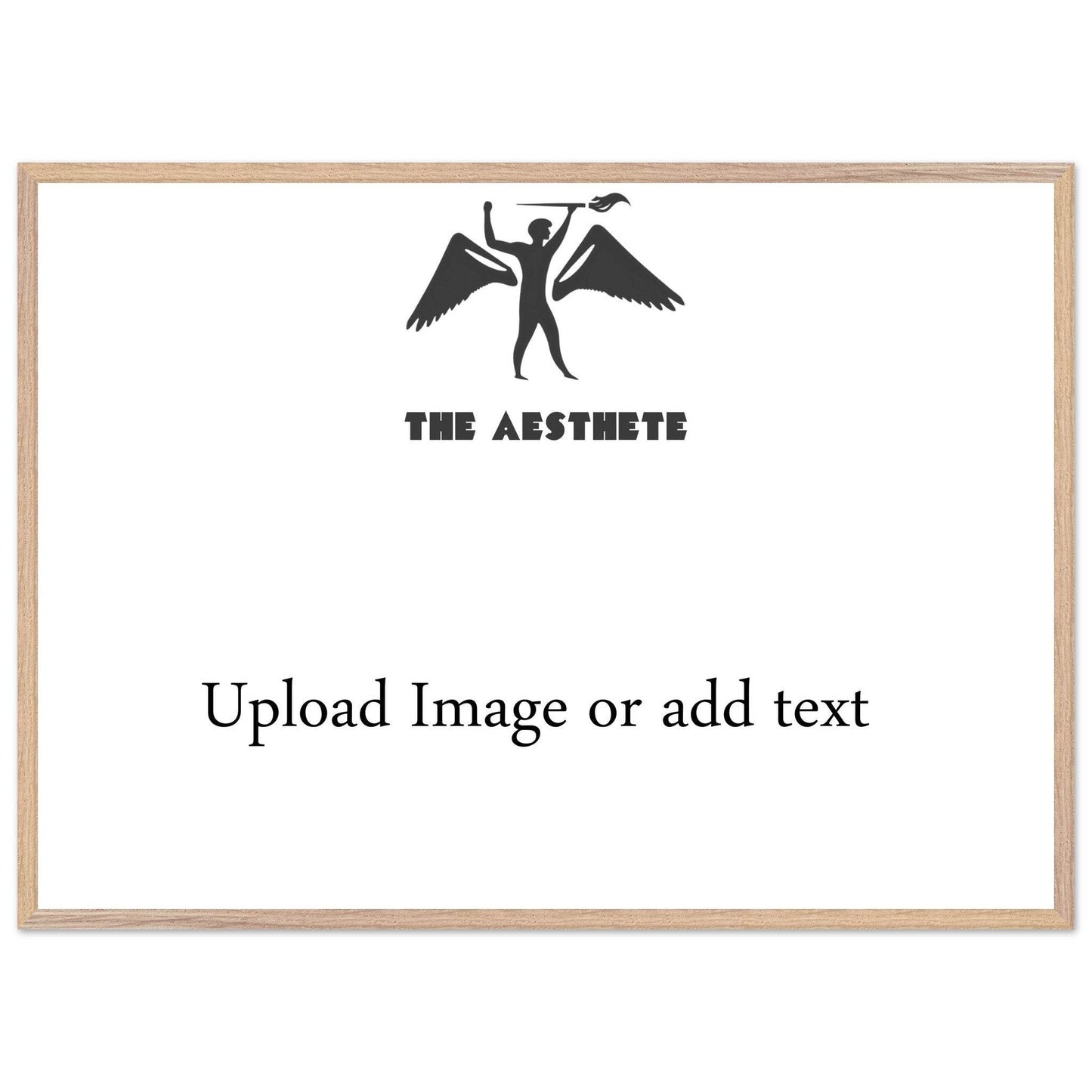 Premium Wooden Framed Poster With Fine Art Paper - The Aesthete
