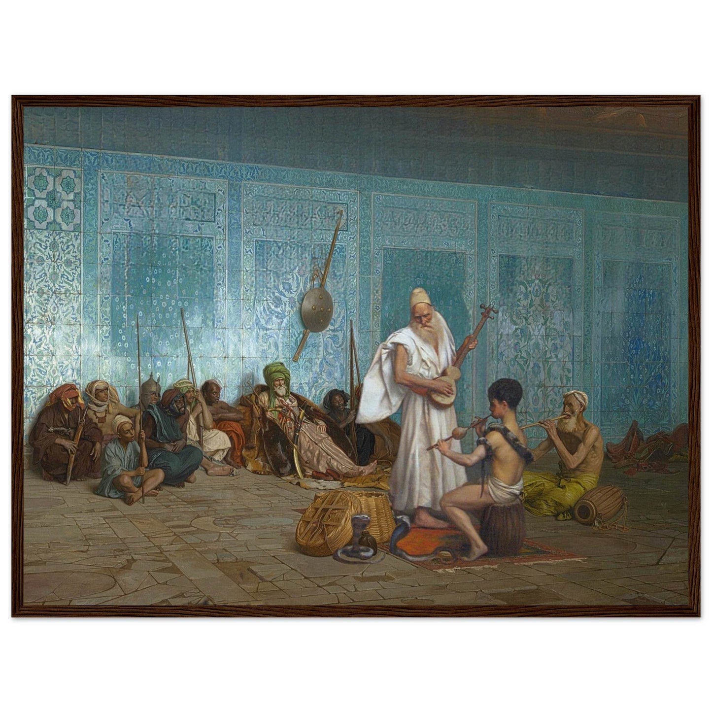 The Snake Charmer (Re-Oriented) Wall art - The Aesthete