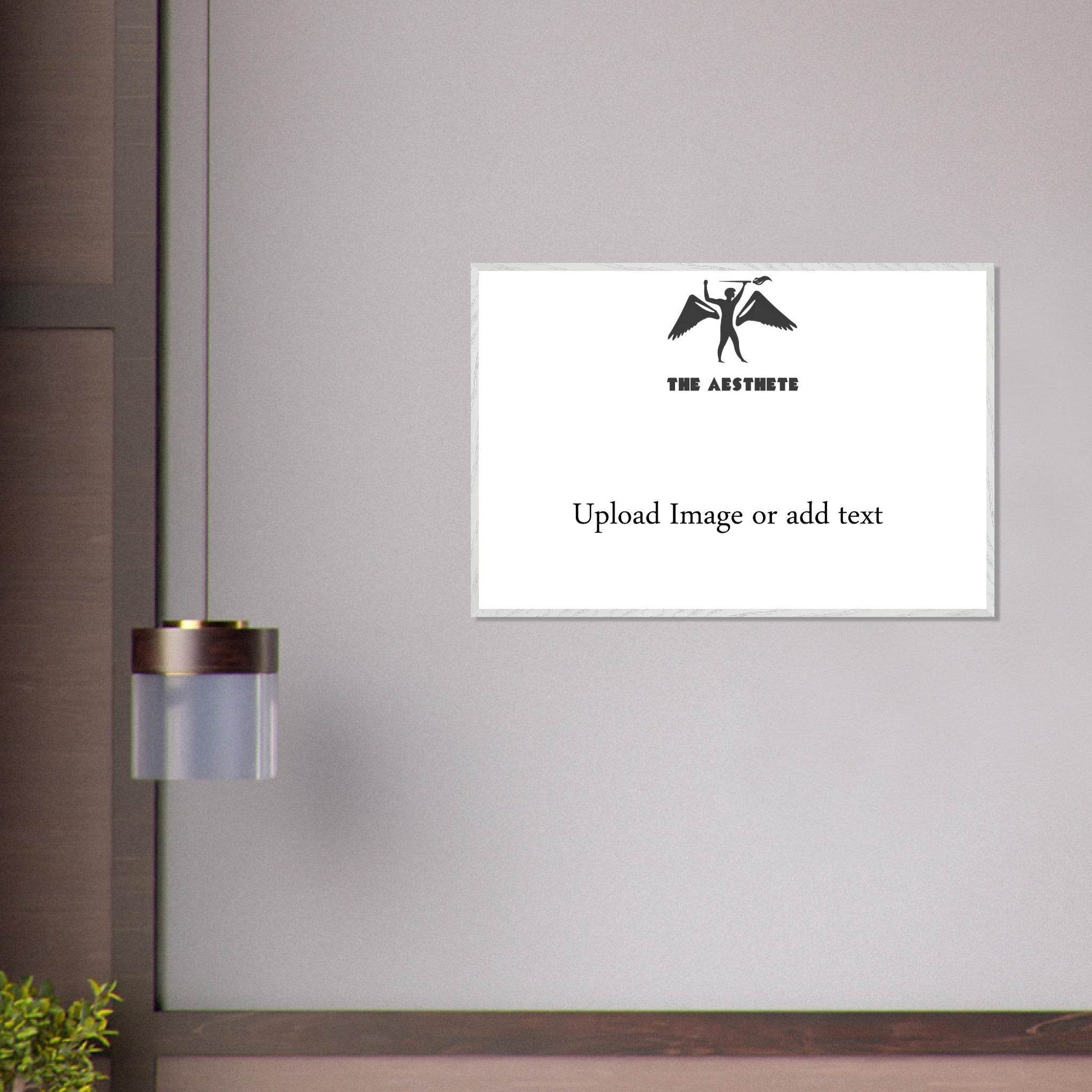 Premium Wooden Framed Poster With Fine Art Paper - The Aesthete