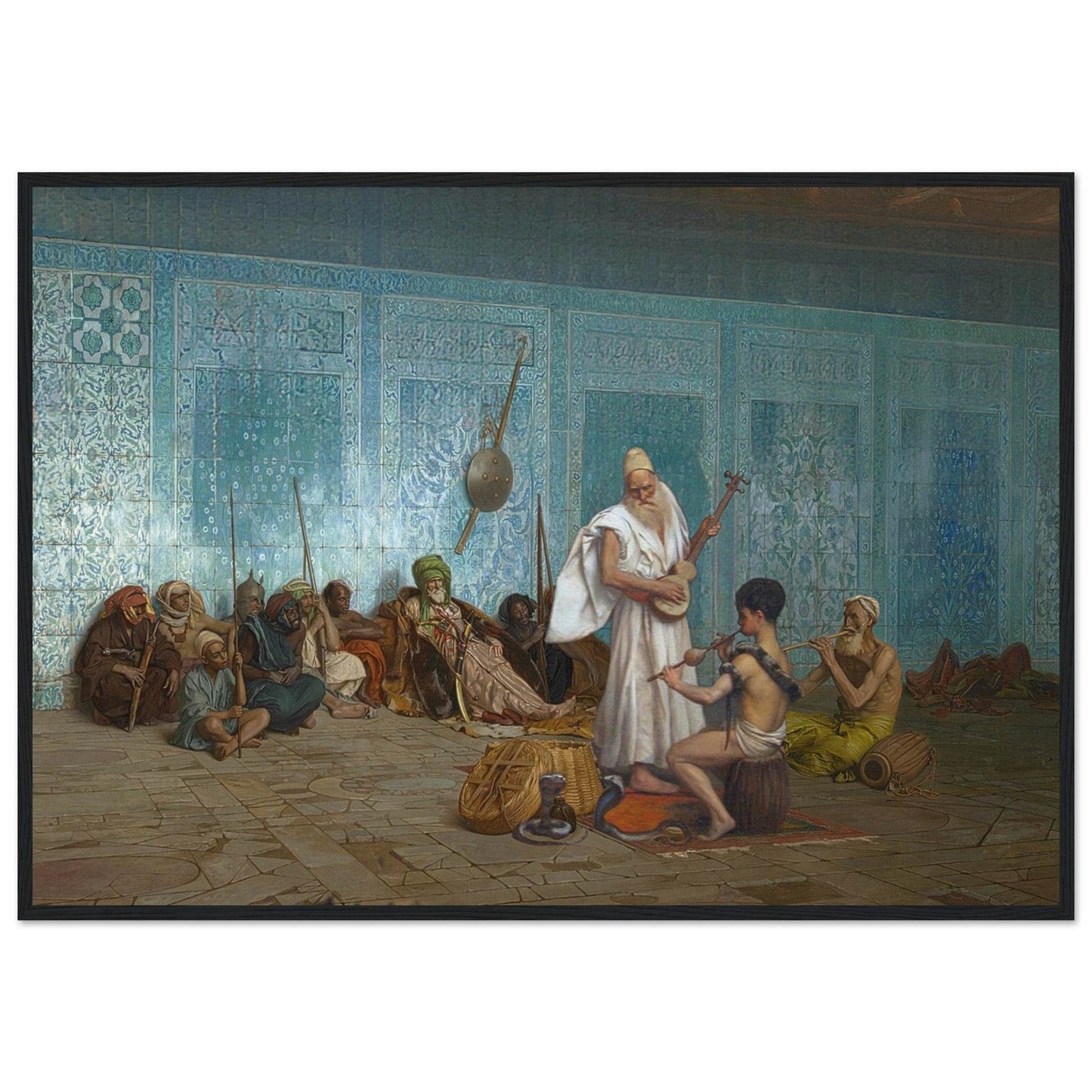 The Snake Charmer (Re-Oriented) Wall art - The Aesthete