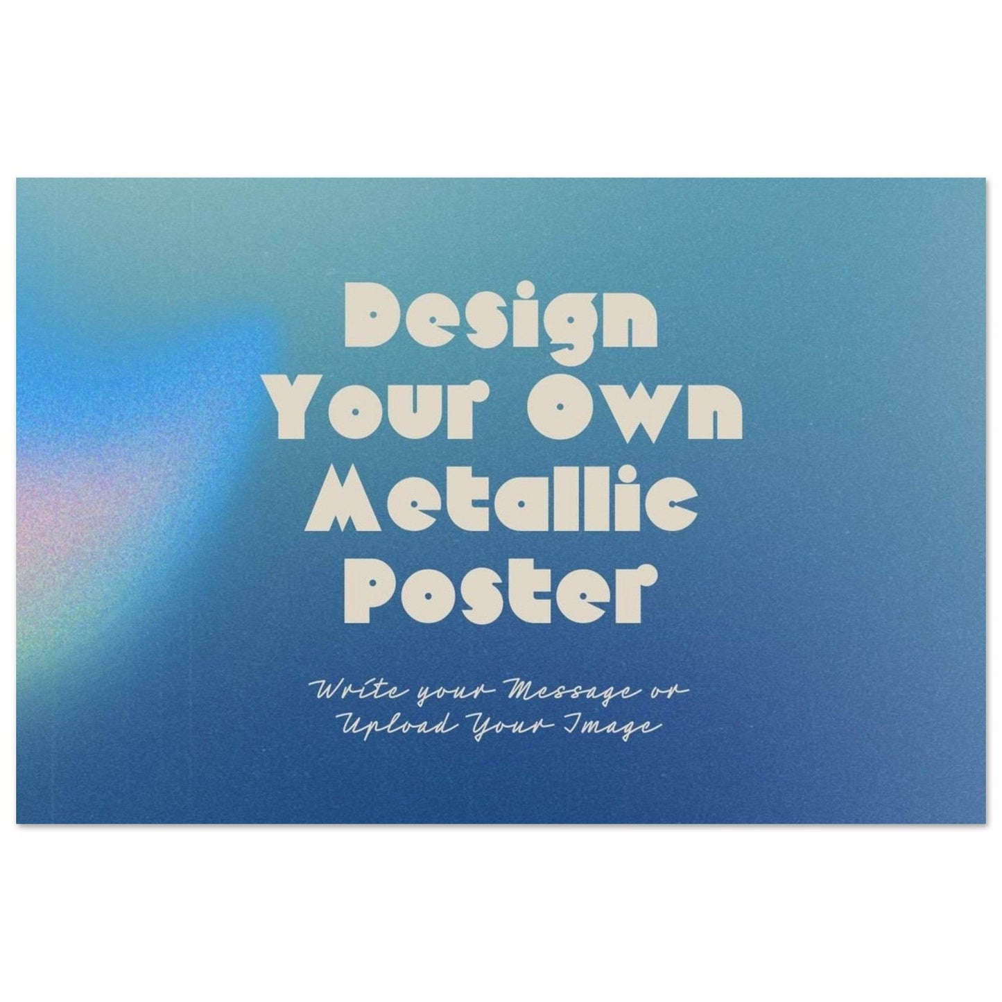 Custom-Made Metal Poster (Aluminum Print) - The Aesthete