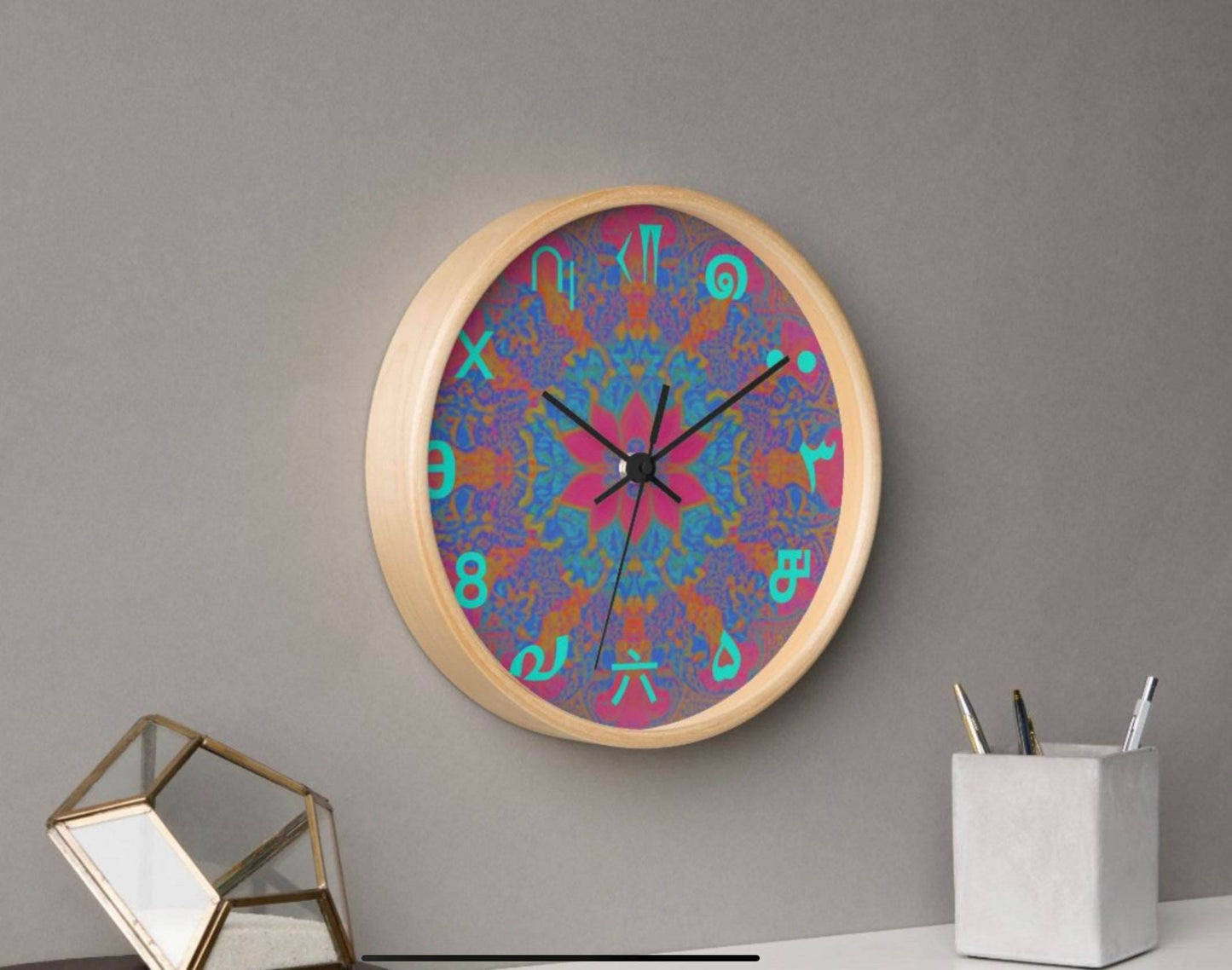 Lotus of Time: Universal Numeral Clock - The Aesthete