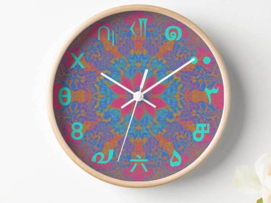 Lotus of Time: Universal Numeral Clock - The Aesthete