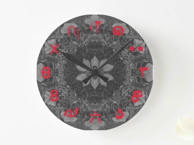 Lotus of Time: Universal Numeral Clock - The Aesthete