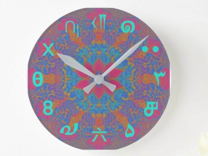 Lotus of Time: Universal Numeral Clock - The Aesthete