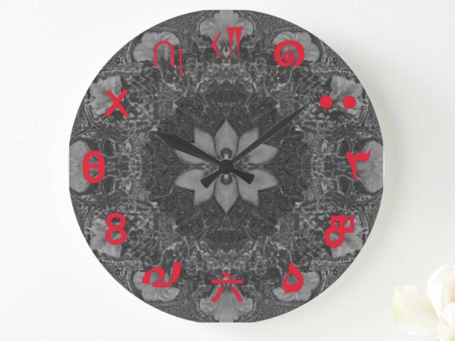 Lotus of Time: Universal Numeral Clock - The Aesthete