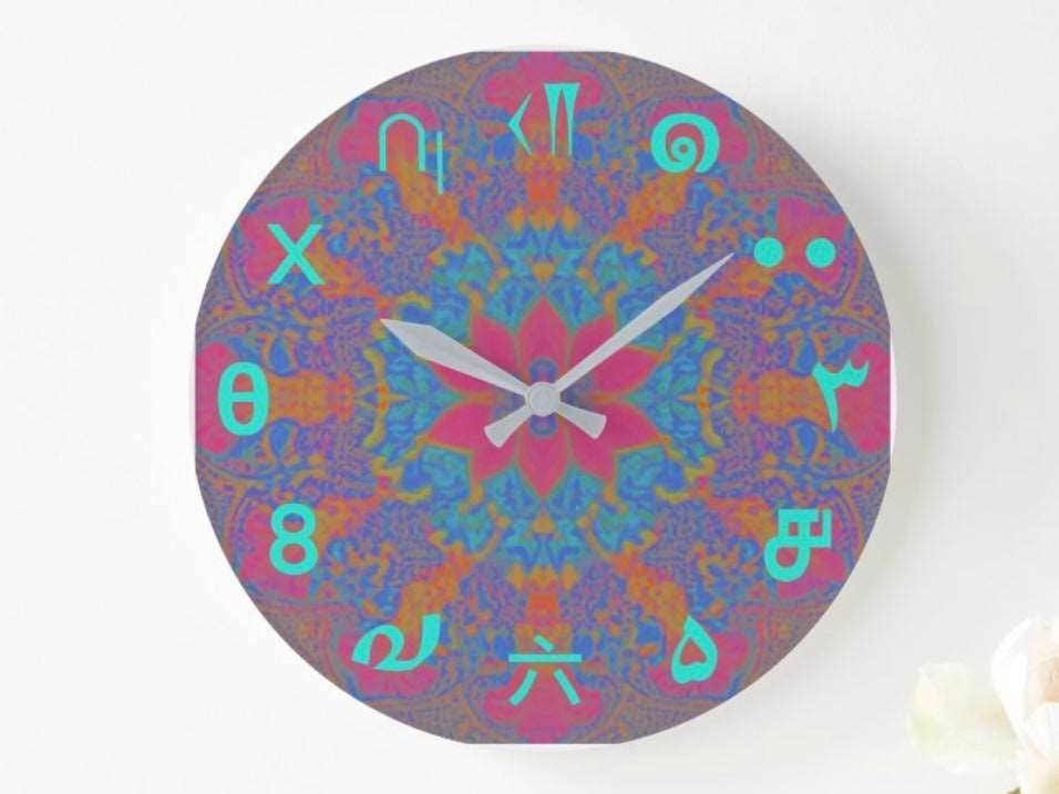 Lotus of Time: Universal Numeral Clock - The Aesthete