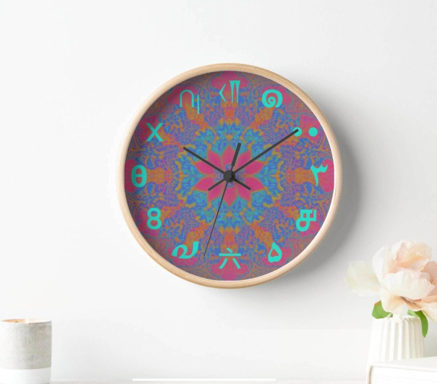 Lotus of Time: Universal Numeral Clock - The Aesthete