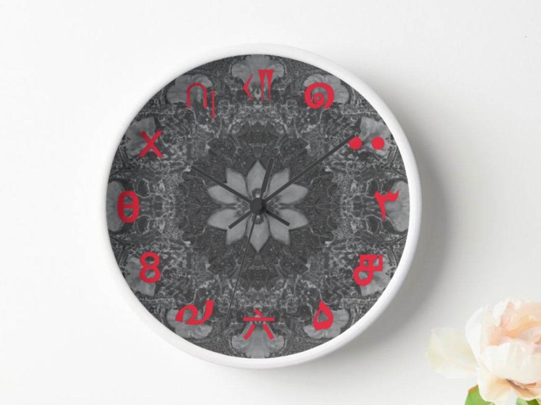 Lotus of Time: Universal Numeral Clock - The Aesthete