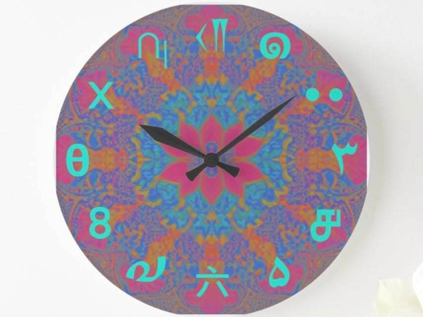 Lotus of Time: Universal Numeral Clock - The Aesthete