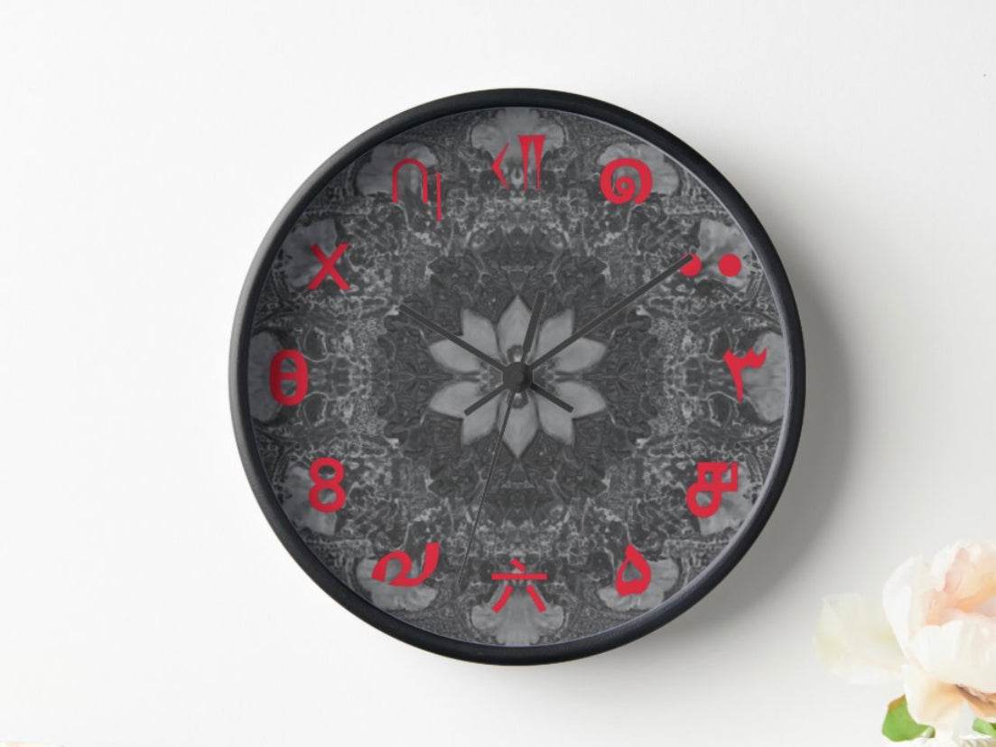 Lotus of Time: Universal Numeral Clock - The Aesthete