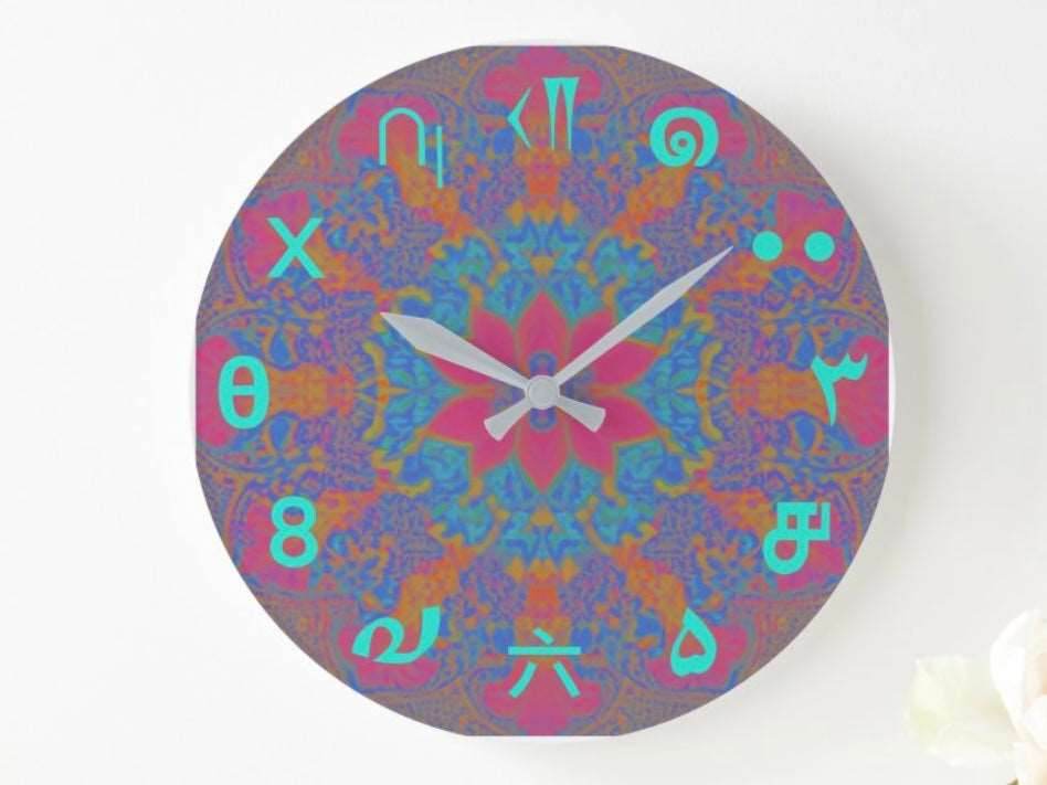 Lotus of Time: Universal Numeral Clock - The Aesthete