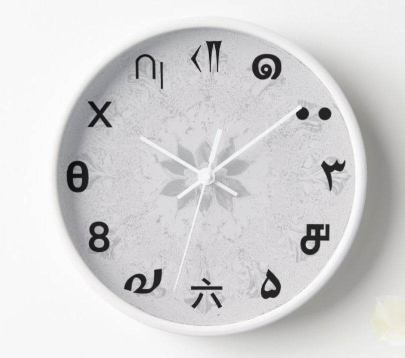 Lotus of Time: Universal Numeral Clock - The Aesthete