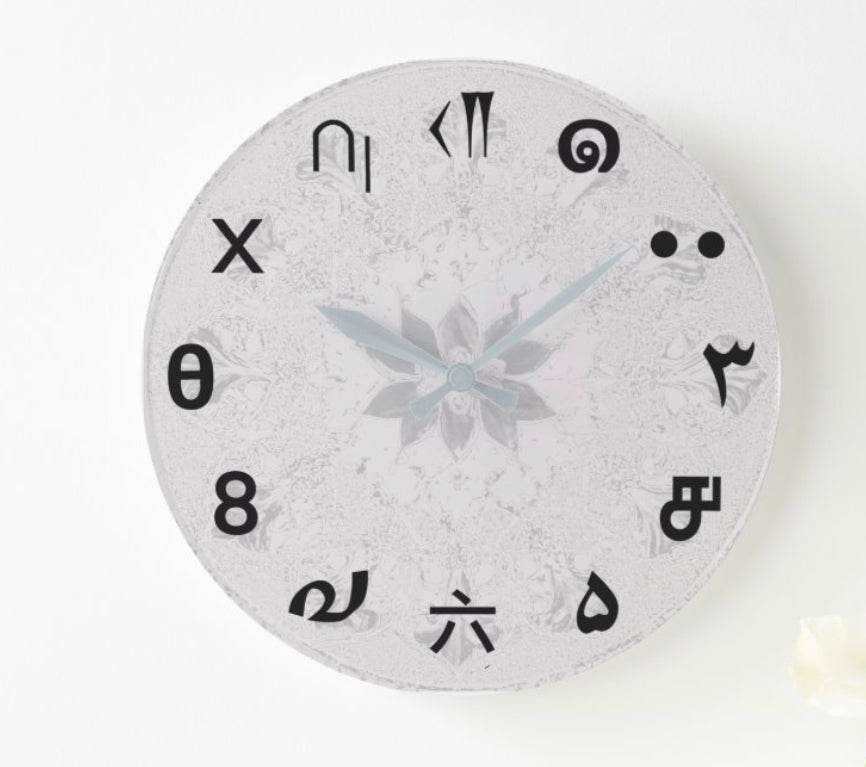 Lotus of Time: Universal Numeral Clock - The Aesthete