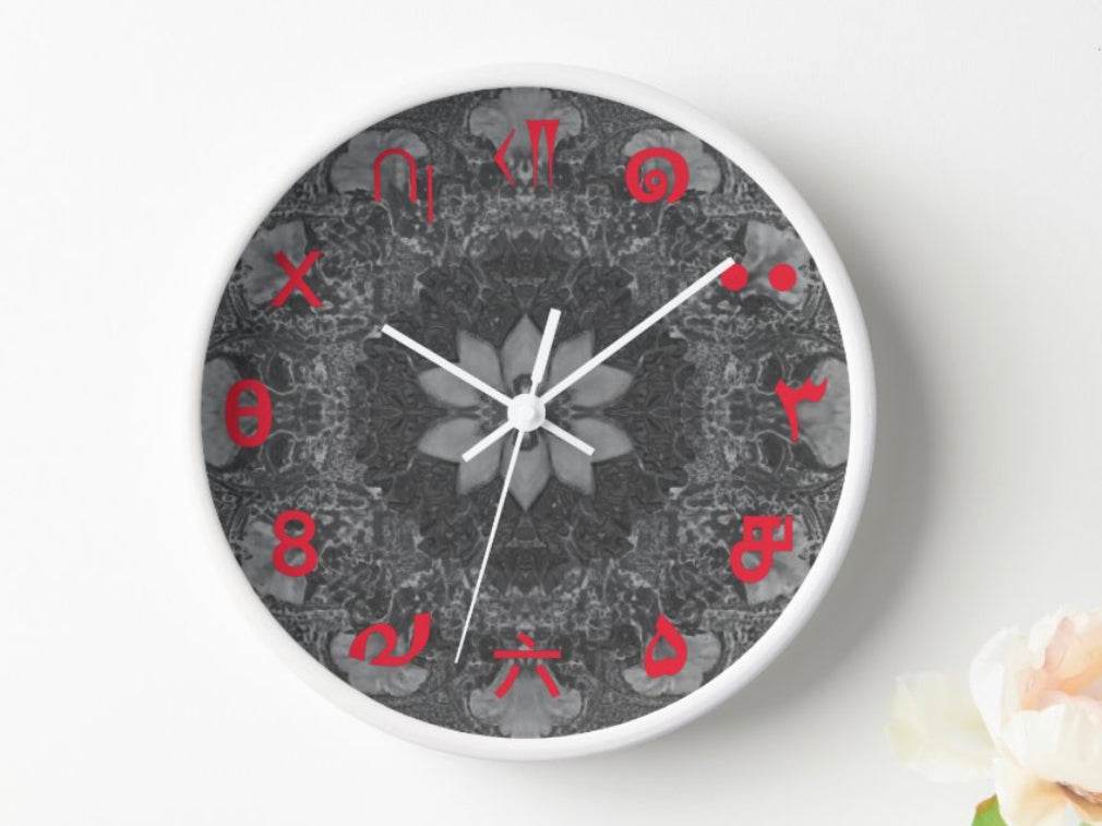 Lotus of Time: Universal Numeral Clock - The Aesthete