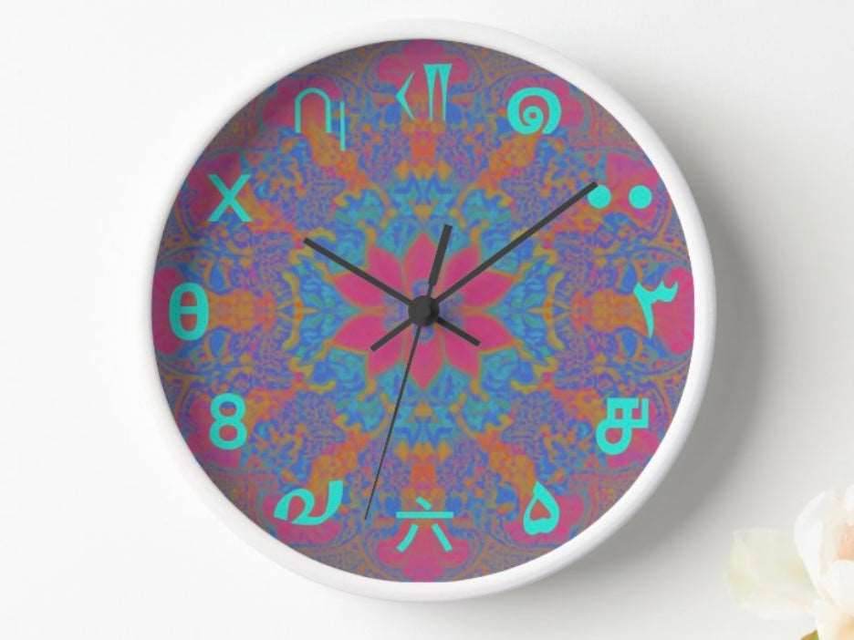 Lotus of Time: Universal Numeral Clock - The Aesthete