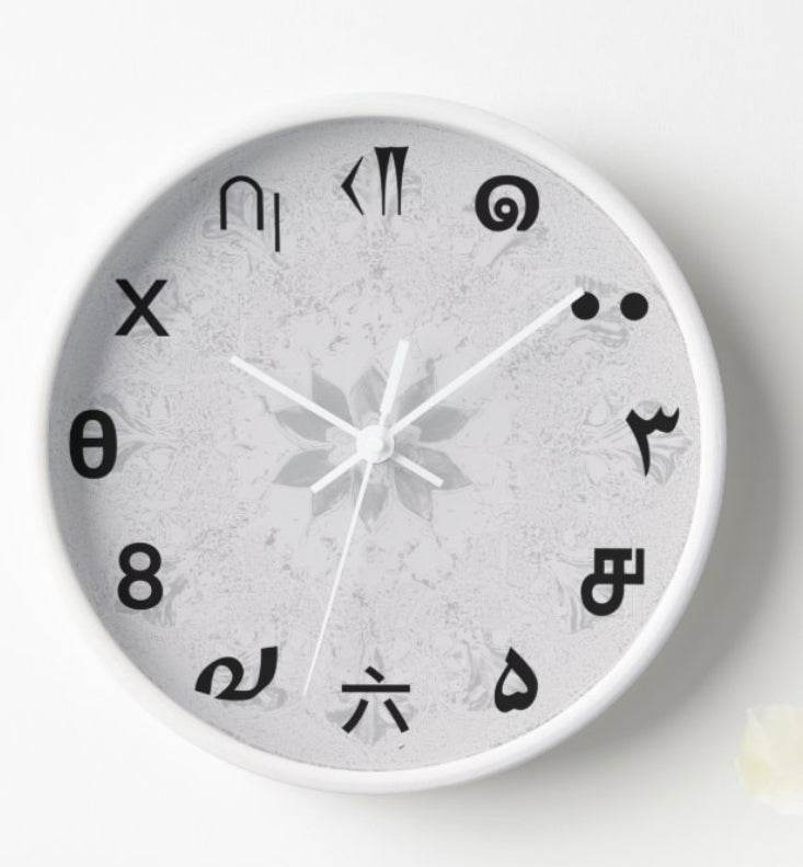 Lotus of Time: Universal Numeral Clock - The Aesthete