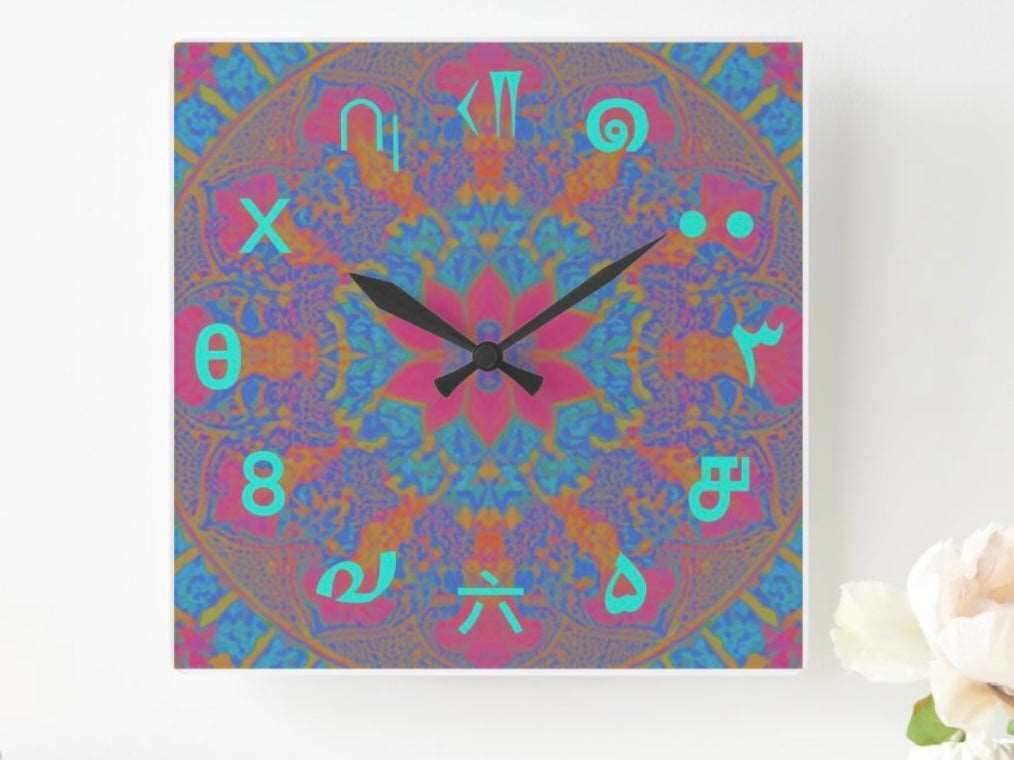 Lotus of Time: Universal Numeral Clock - The Aesthete
