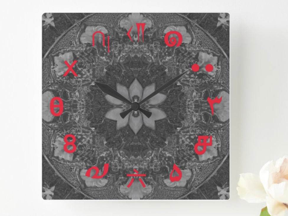 Lotus of Time: Universal Numeral Clock - The Aesthete