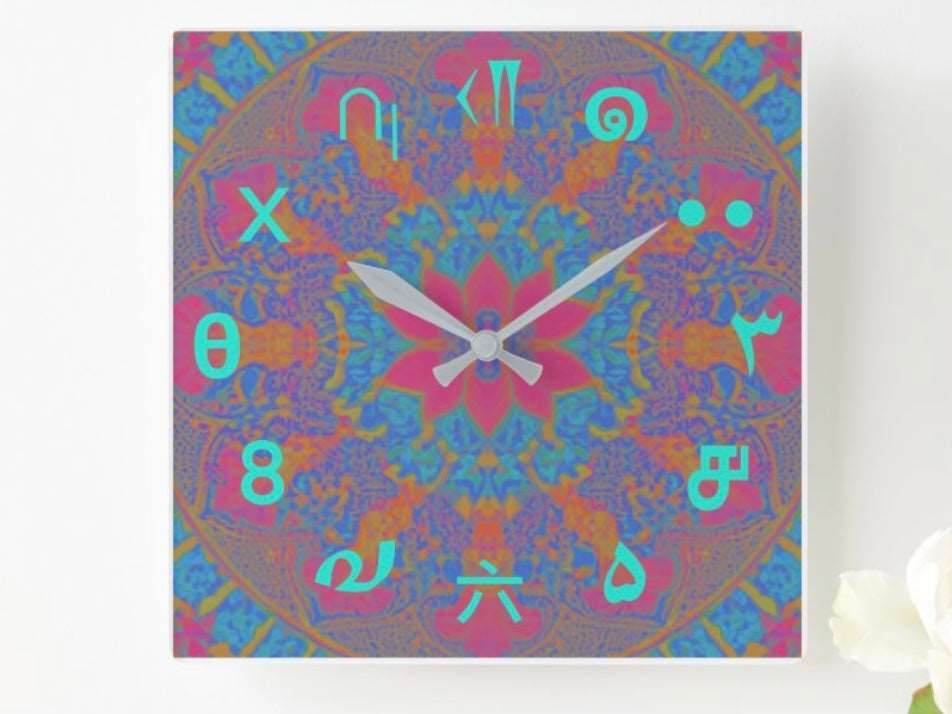 Lotus of Time: Universal Numeral Clock - The Aesthete