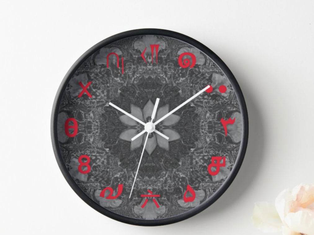 Lotus of Time: Universal Numeral Clock - The Aesthete