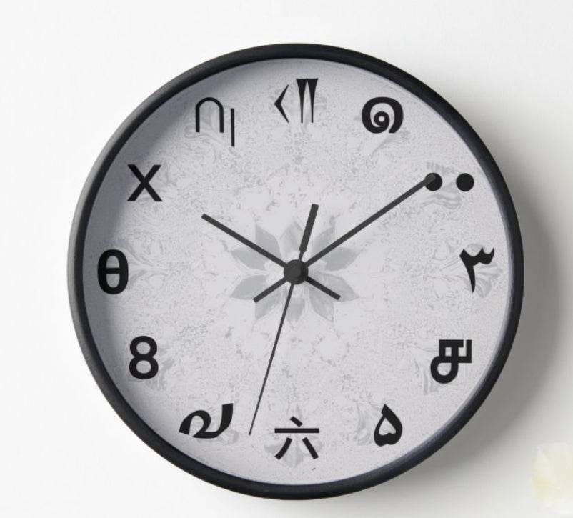 Lotus of Time: Universal Numeral Clock - The Aesthete