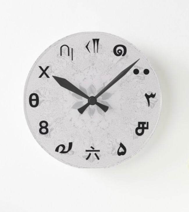 Lotus of Time: Universal Numeral Clock - The Aesthete