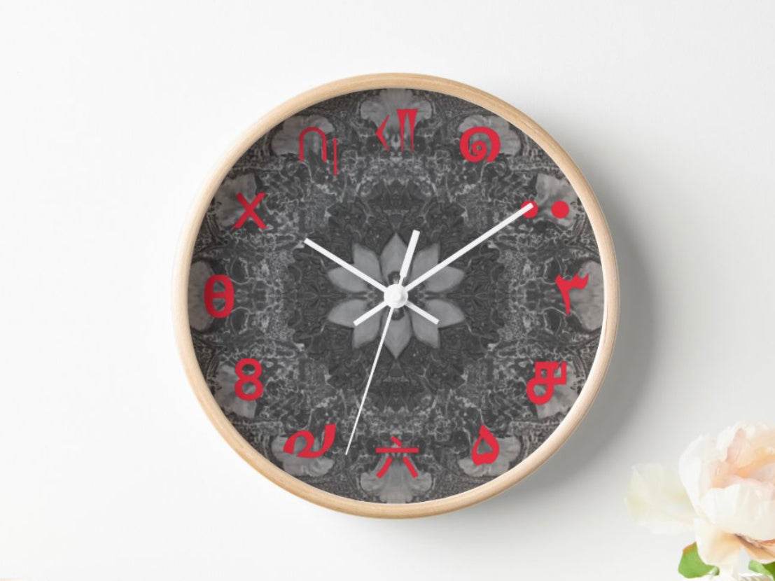 Lotus of Time: Universal Numeral Clock - The Aesthete
