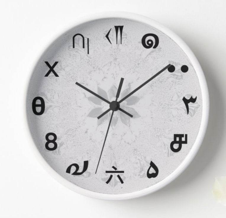 Lotus of Time: Universal Numeral Clock - The Aesthete