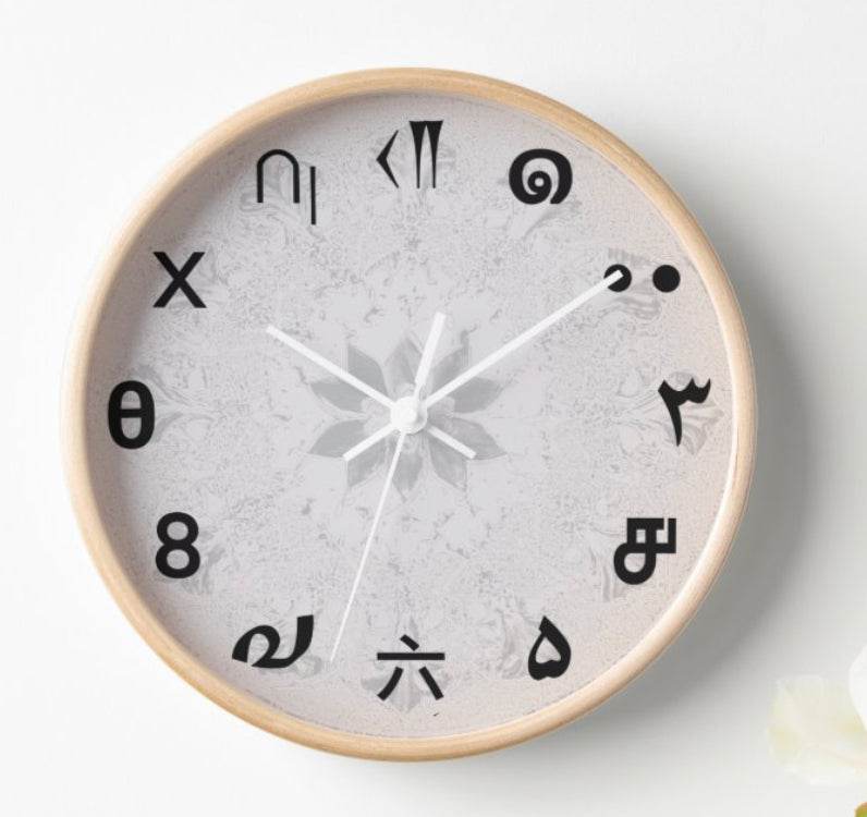 Lotus of Time: Universal Numeral Clock - The Aesthete