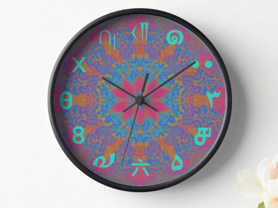 Lotus of Time: Universal Numeral Clock - The Aesthete