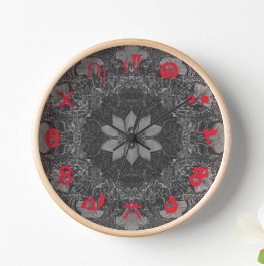 Lotus of Time: Universal Numeral Clock - The Aesthete