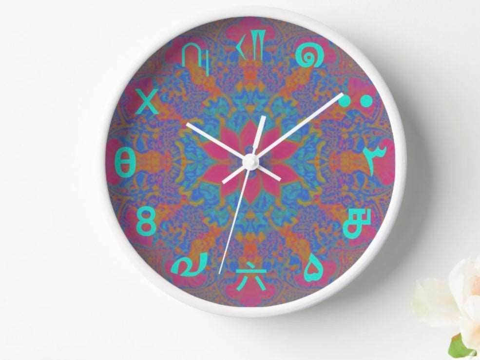 Lotus of Time: Universal Numeral Clock - The Aesthete