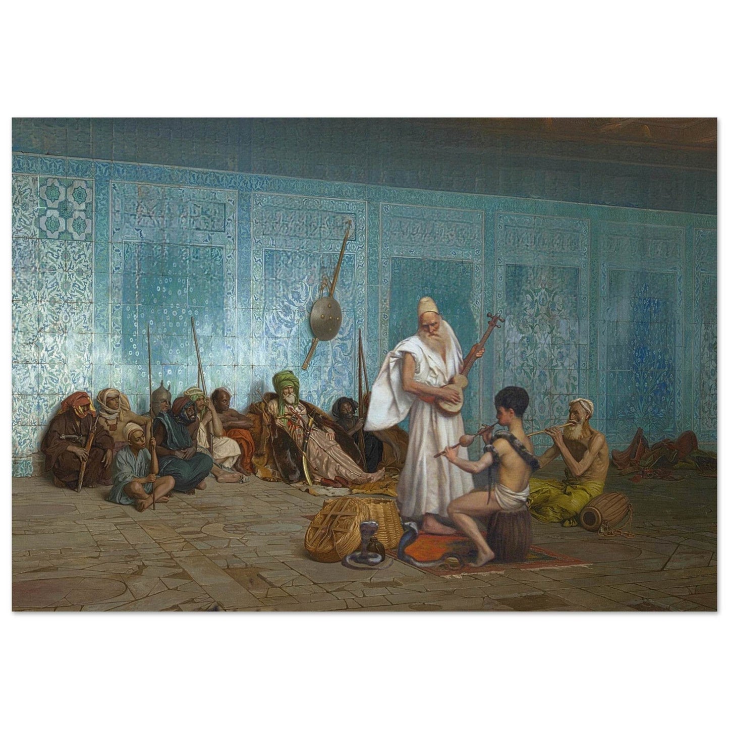 The Snake Charmer (Re-Oriented) Wall art - The Aesthete