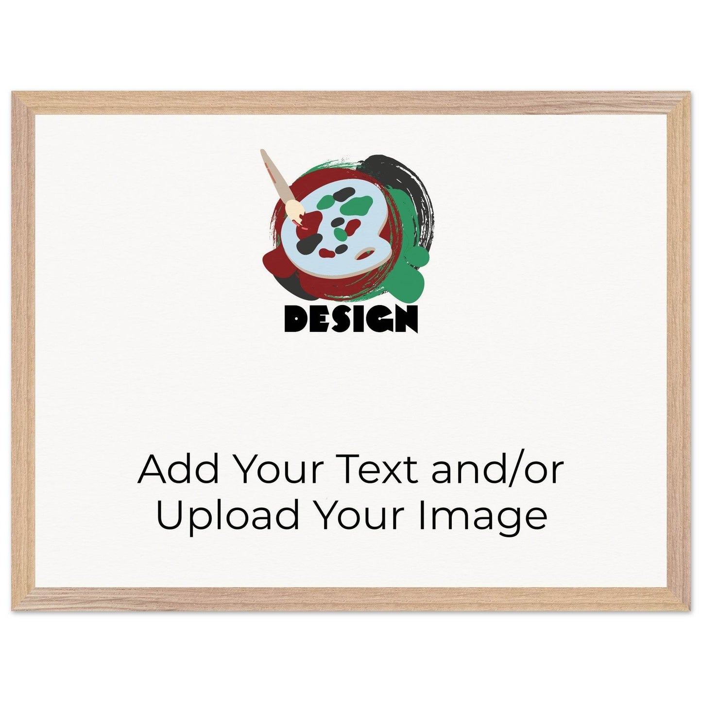 Personalised Premium Wooden Framed Poster With Museum-Quality Matte Paper - The Aesthete