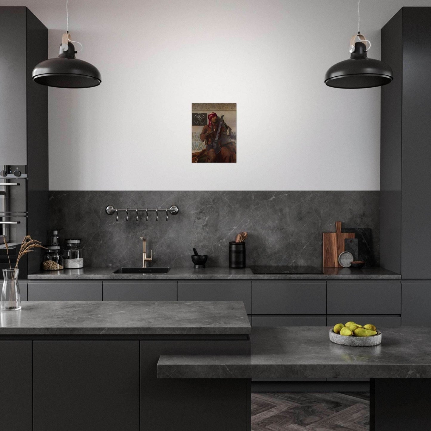 “Inked Harmonies” Wall Art - The Aesthete