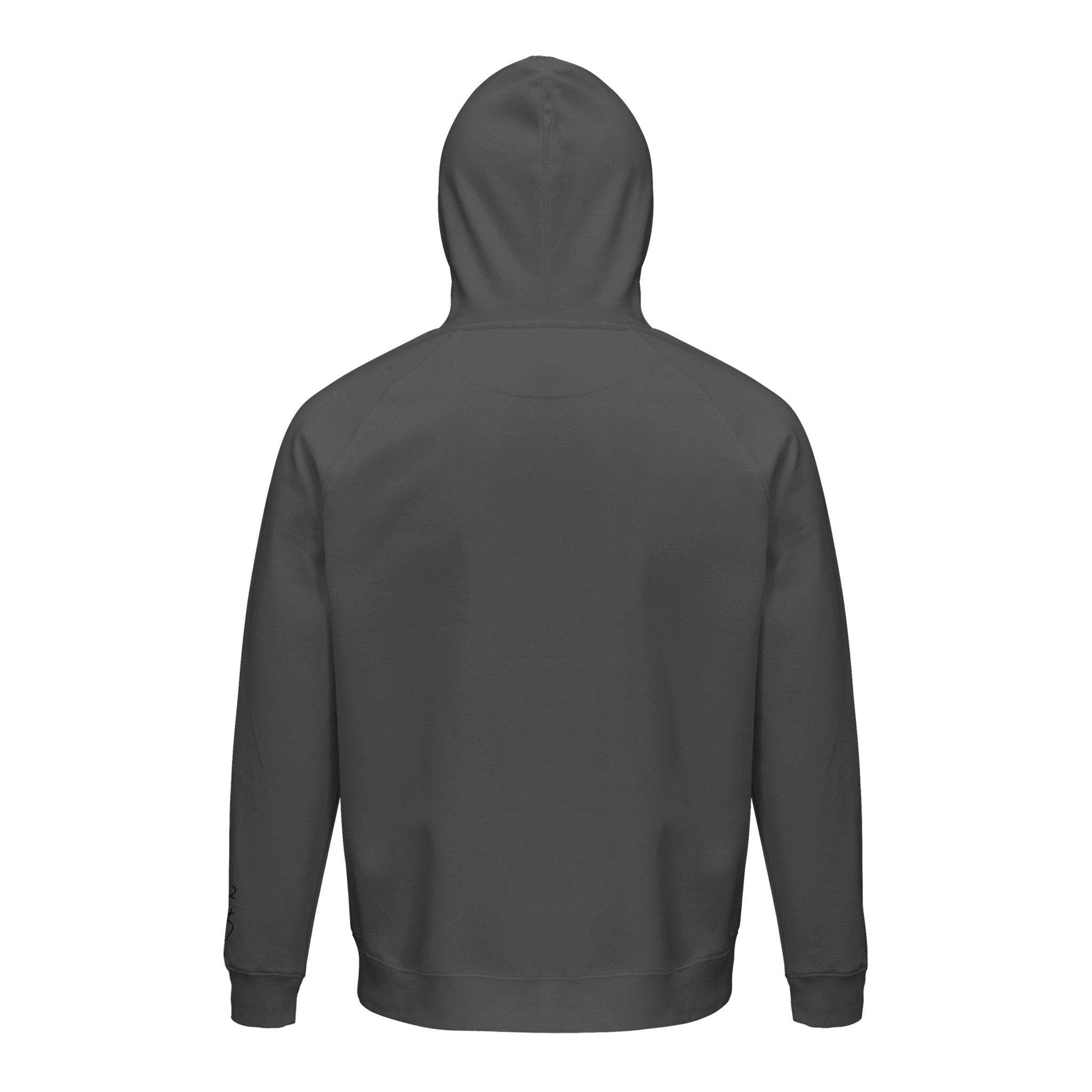 Organic Hoodie with Aesthete Winged-Artist Logo – Personalised Initials Option - The Aesthete
