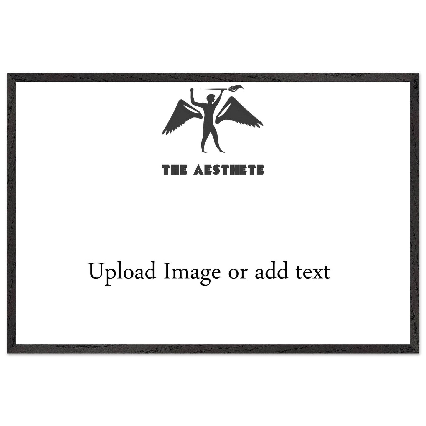 Premium Wooden Framed Poster With Fine Art Paper - The Aesthete