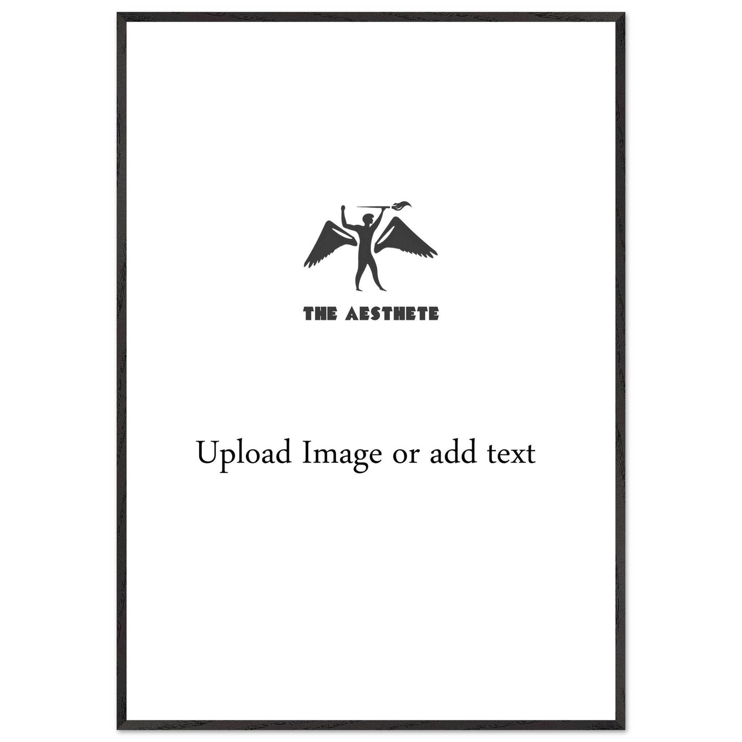 Premium Wooden Framed Poster With Fine Art Paper - The Aesthete