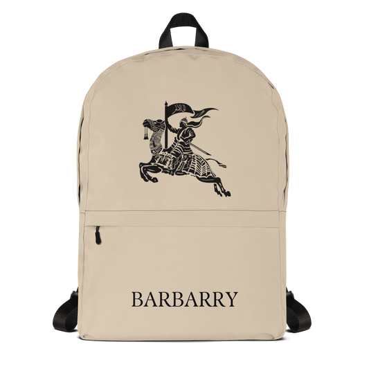 Barbarry Backpack | Premium Biege Edition | Heritage Reimagined in Modern Luxury - The Aesthete