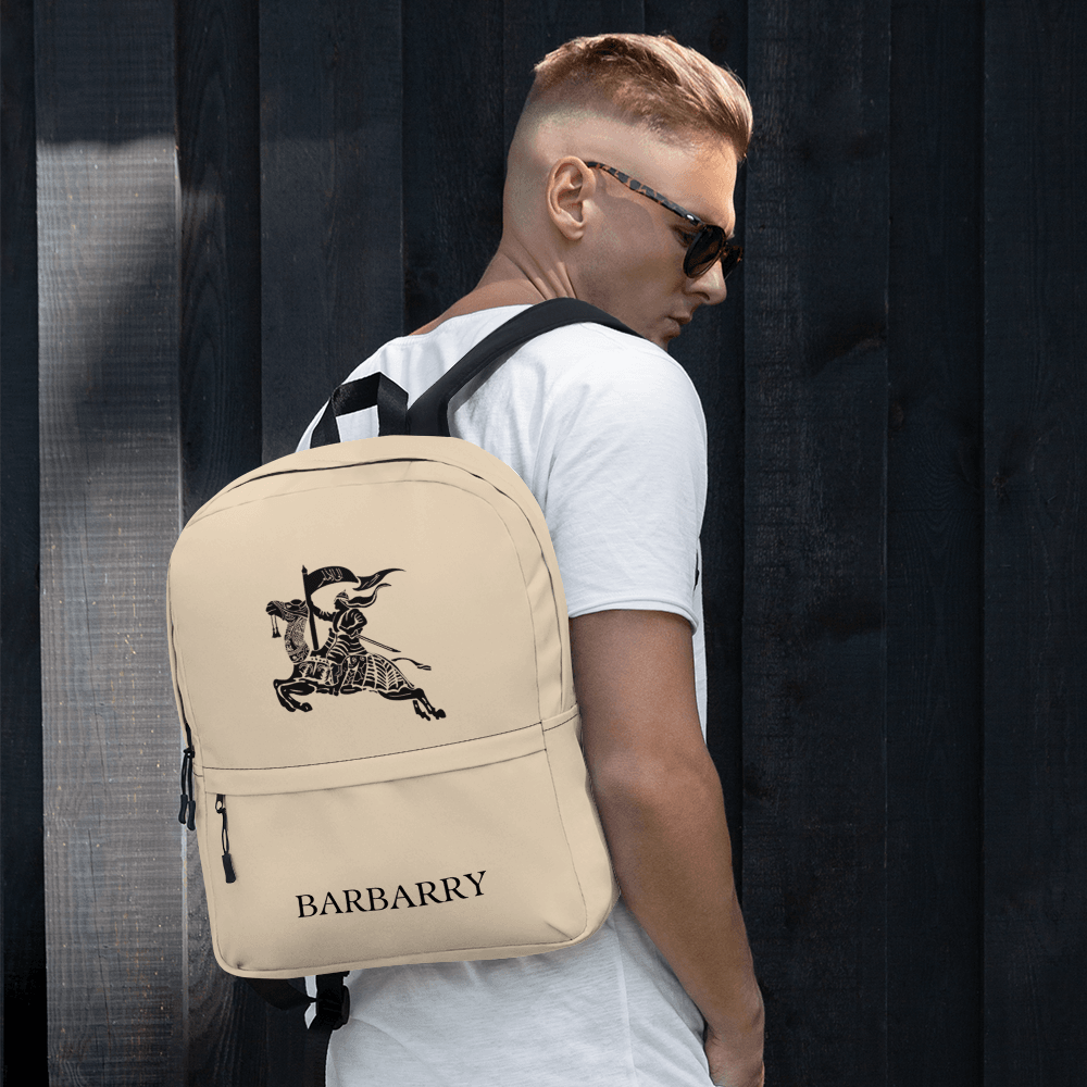 Barbarry Backpack | Premium Biege Edition | Heritage Reimagined in Modern Luxury - The Aesthete