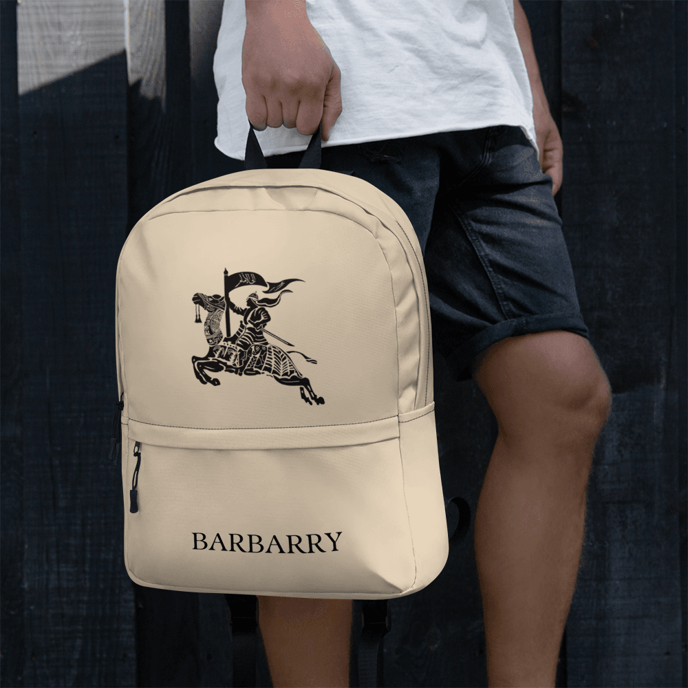 Barbarry Backpack | Premium Biege Edition | Heritage Reimagined in Modern Luxury - The Aesthete
