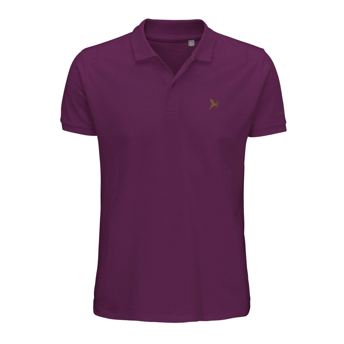 Polo Shirt With Flying Golden Camel Logo - The Aesthete