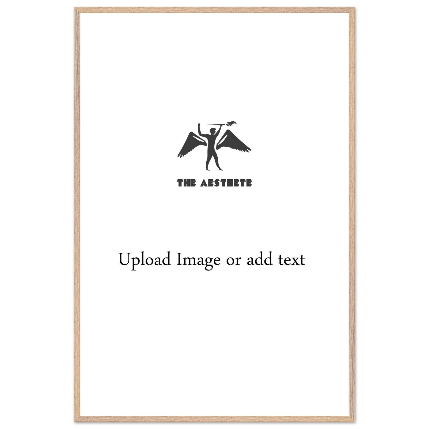 Premium Wooden Framed Poster With Fine Art Paper - The Aesthete