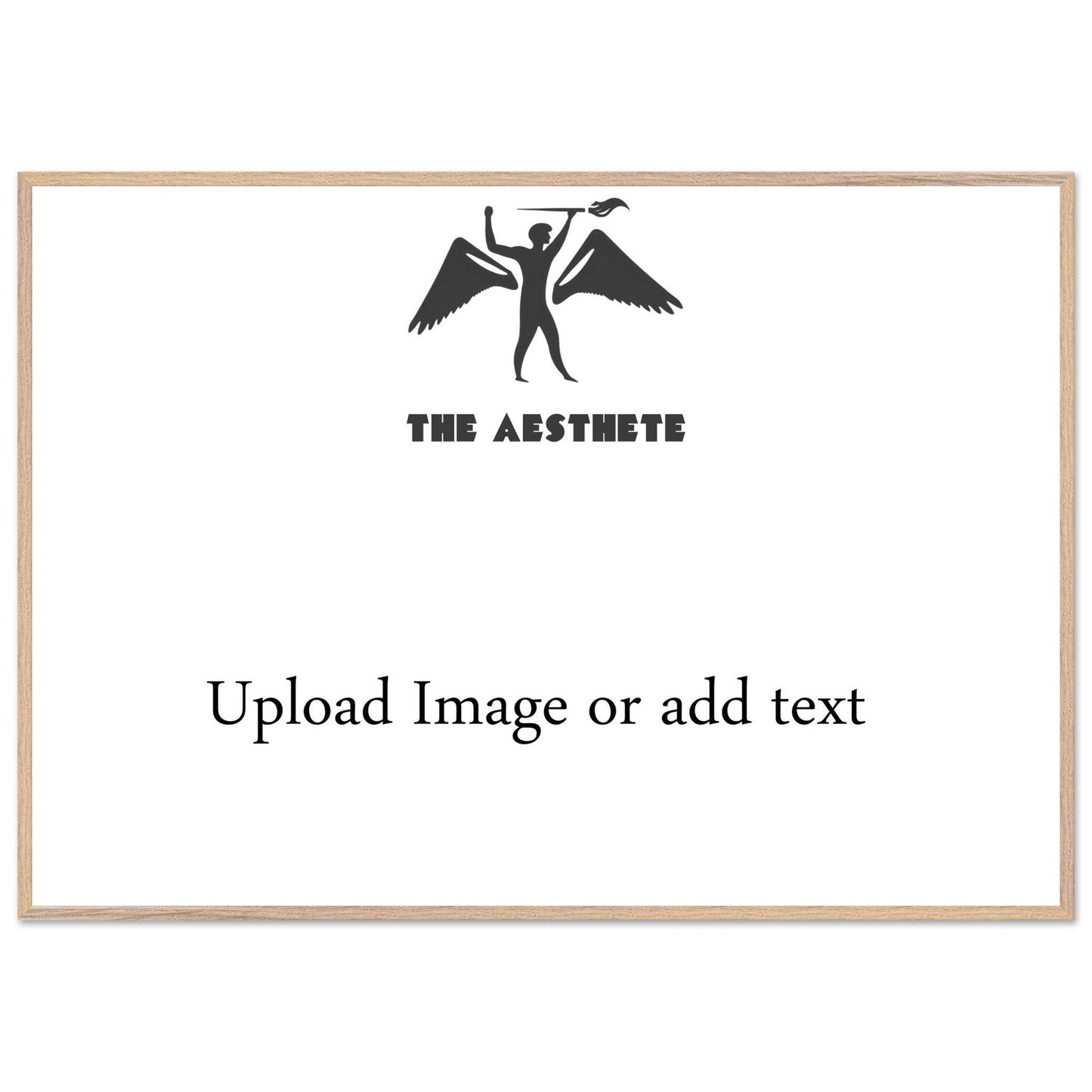 Premium Wooden Framed Poster With Fine Art Paper - The Aesthete