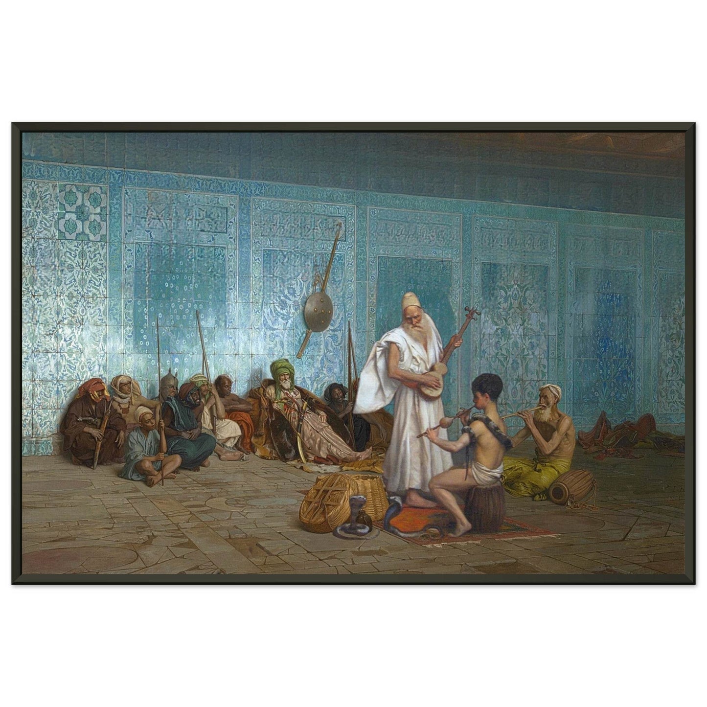 The Snake Charmer (Re-Oriented) Wall art - The Aesthete
