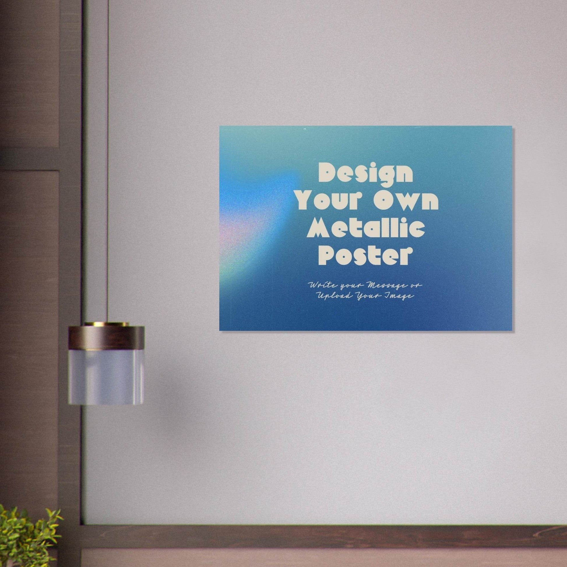 Custom-Made Metal Poster (Aluminum Print) - The Aesthete