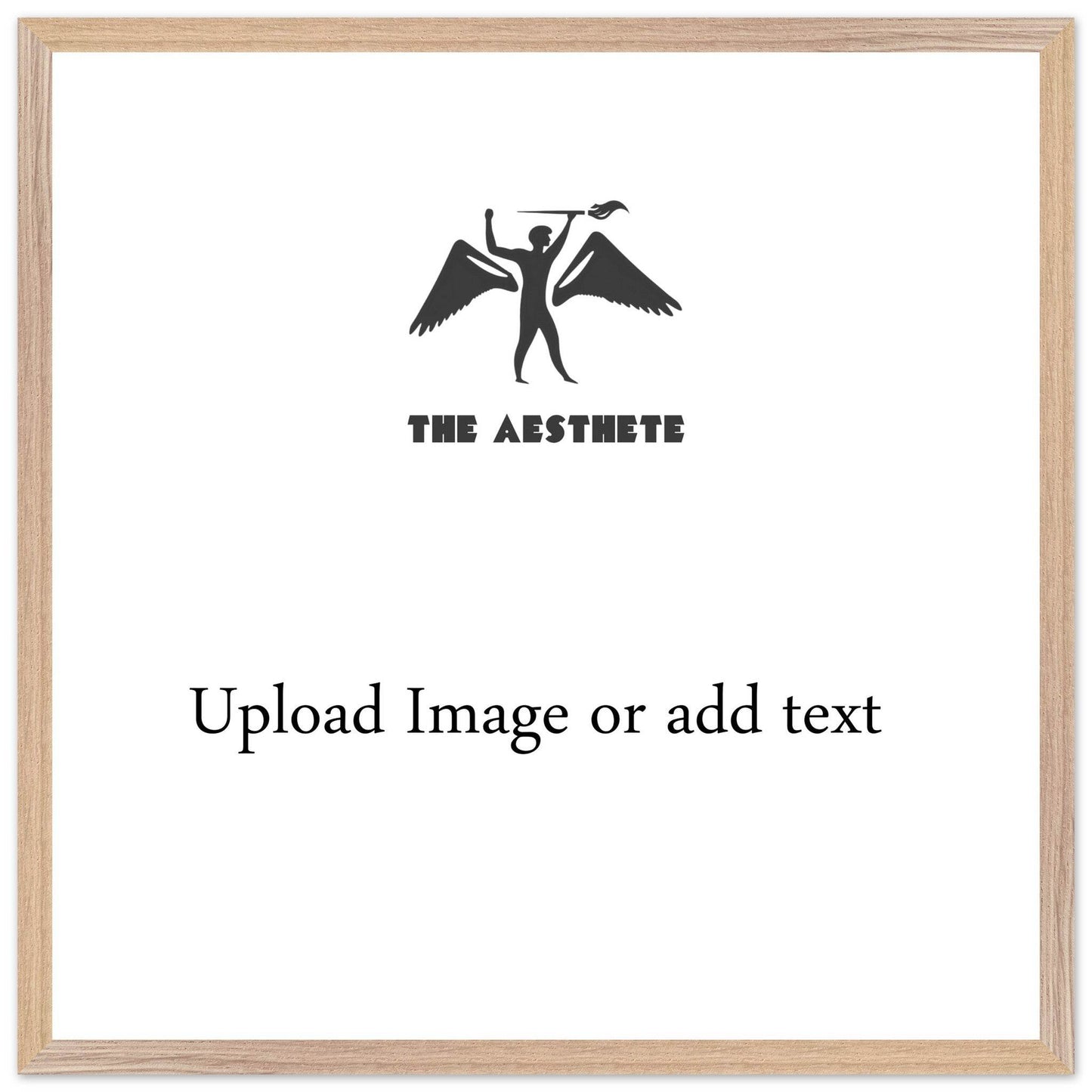 Premium Wooden Framed Poster With Fine Art Paper - The Aesthete