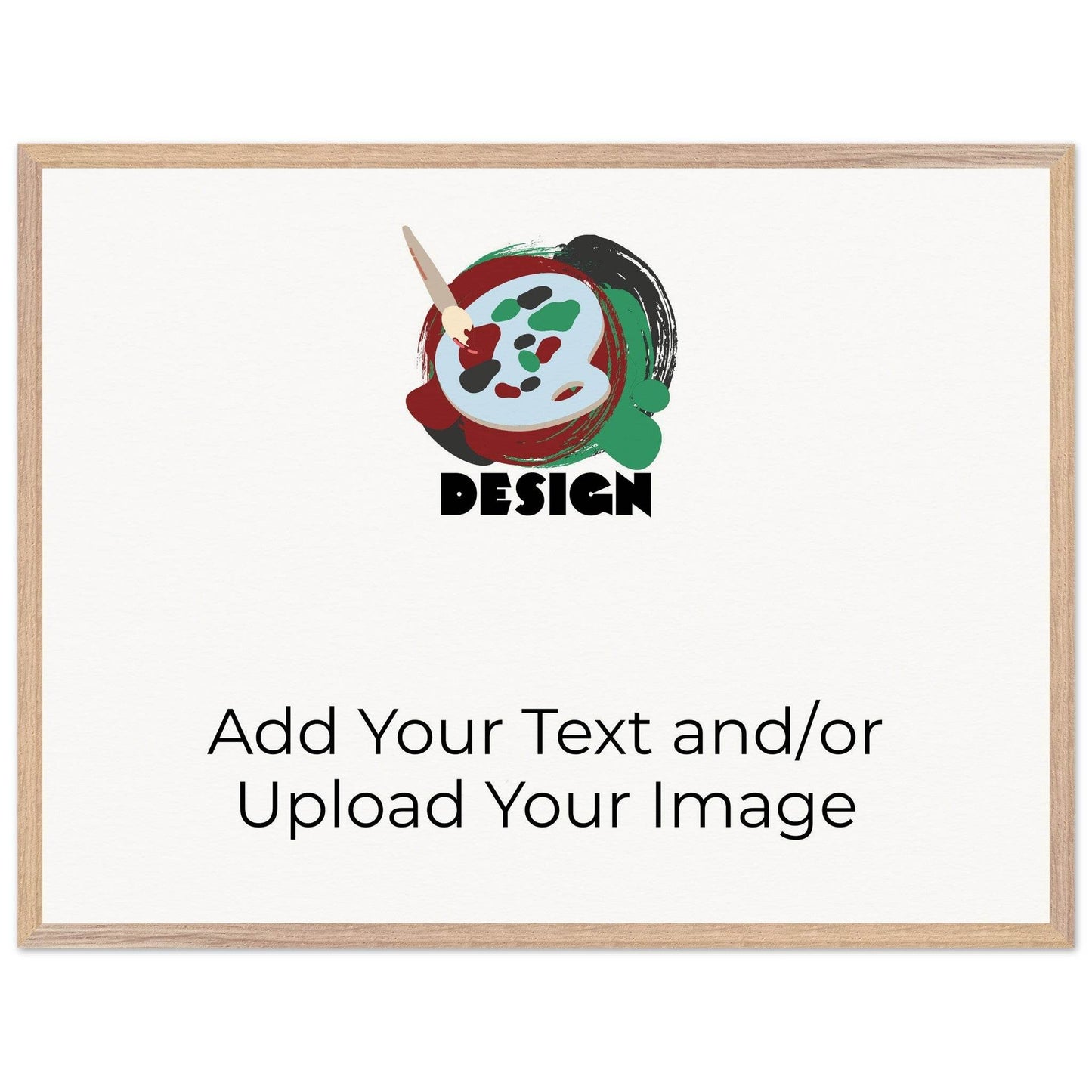 Personalised Premium Wooden Framed Poster With Museum-Quality Matte Paper - The Aesthete