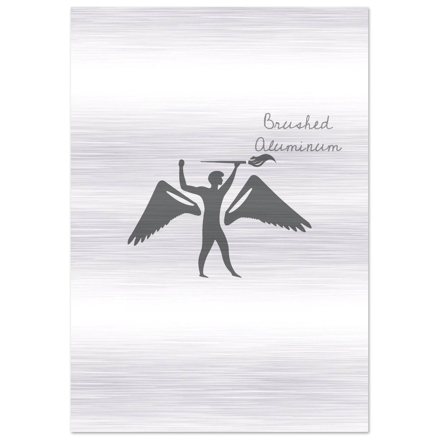 Customizable Brushed Aluminum Print - The Aesthete